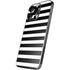 White and Black Stripes iPhone 14 Pro Skin